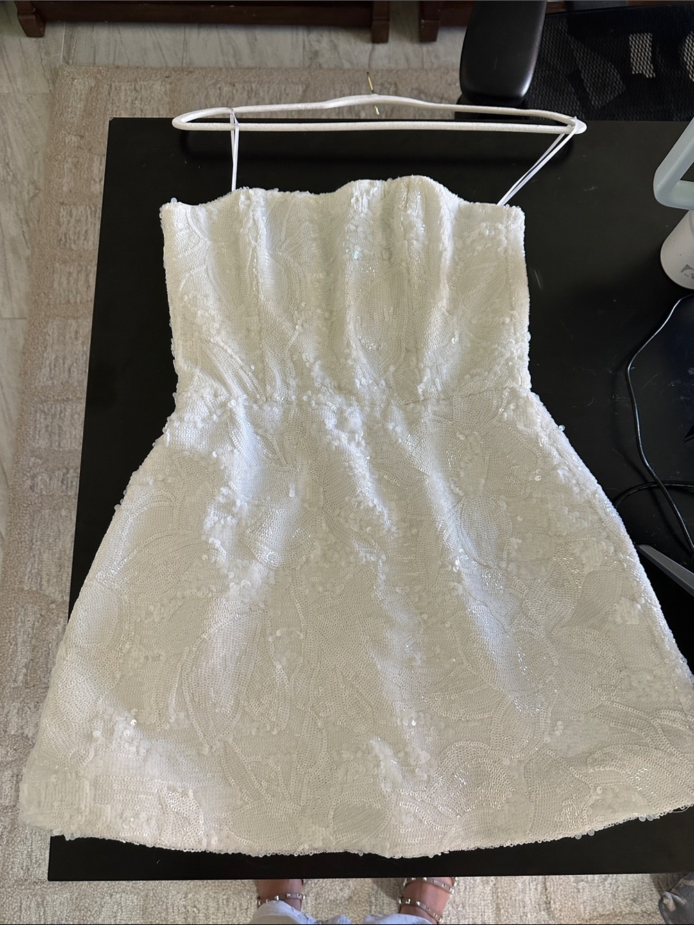 Helsi Linda Mini Dress | Strapless Beaded